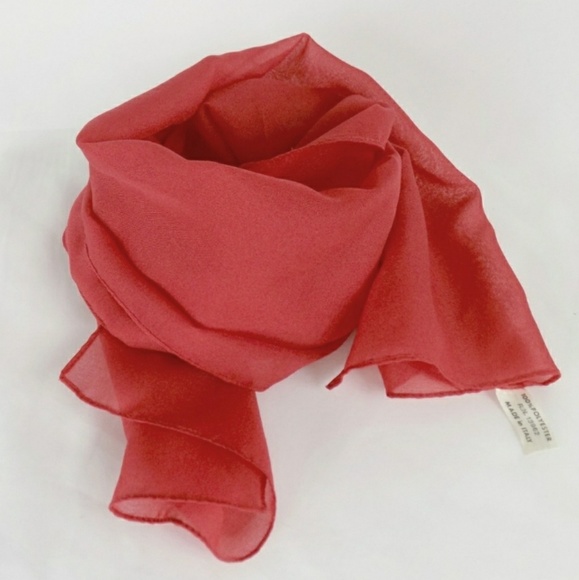 Vintage Italian-made Fashion Neck Scarf Wrap